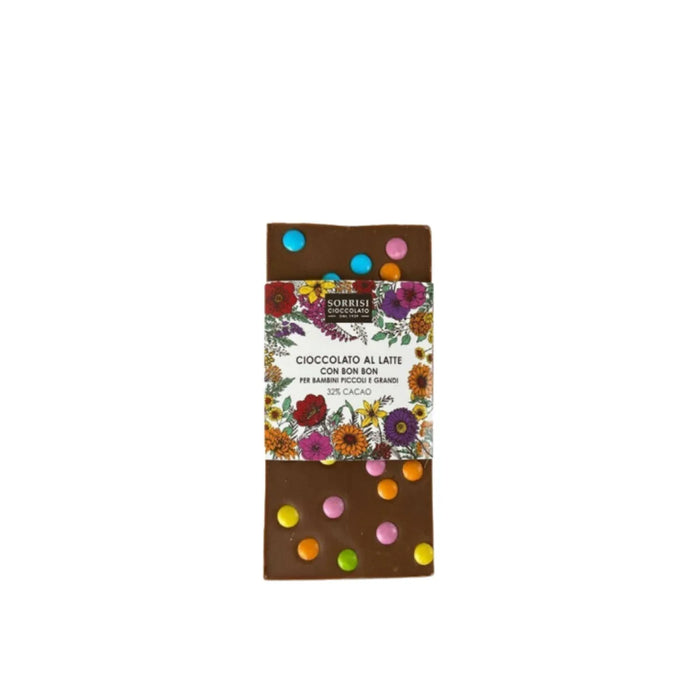 Boella&Sorrisi Milchschokolade mit bunten Bonbons 80g
