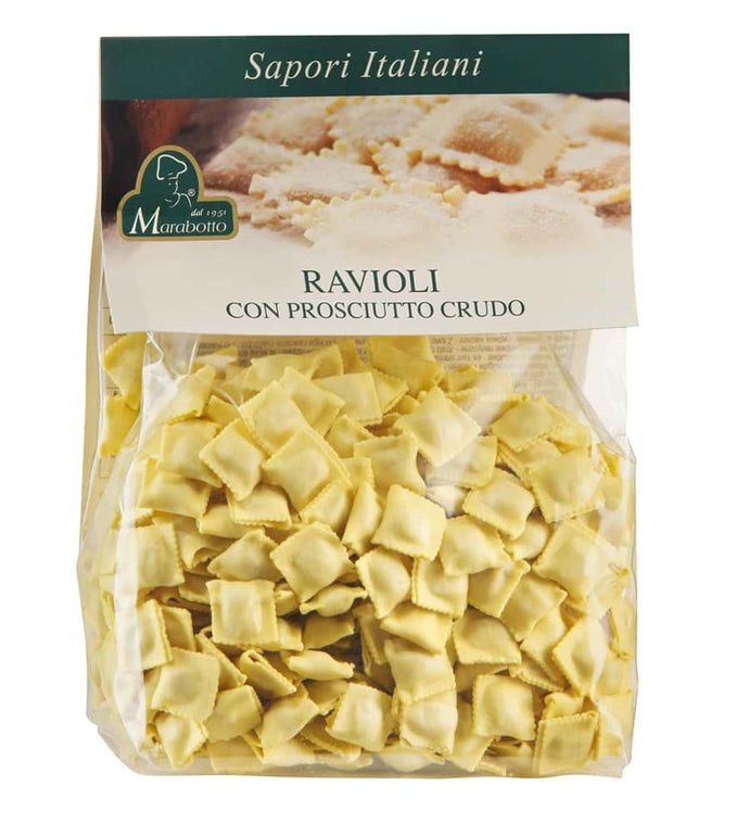 Marabotto - Ravioli con prosciutto crudo - mit Rohschinken 500g