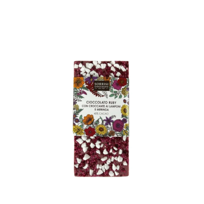 Boella&Sorrisi Ruby Rosa Schokolade Himbeeren und Baiser 80g
