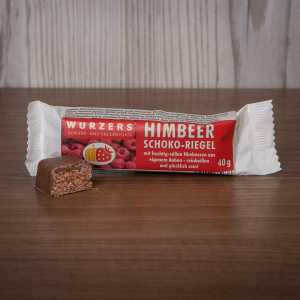Wurzers Himbeer-Schoko-Riegel 40g