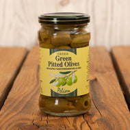 Eatgreek Green Pitted Olives Mt. Pelion 290g