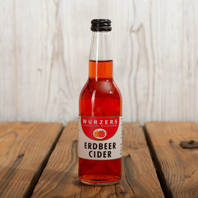 Wurzers Erdbeer Cider 330ml